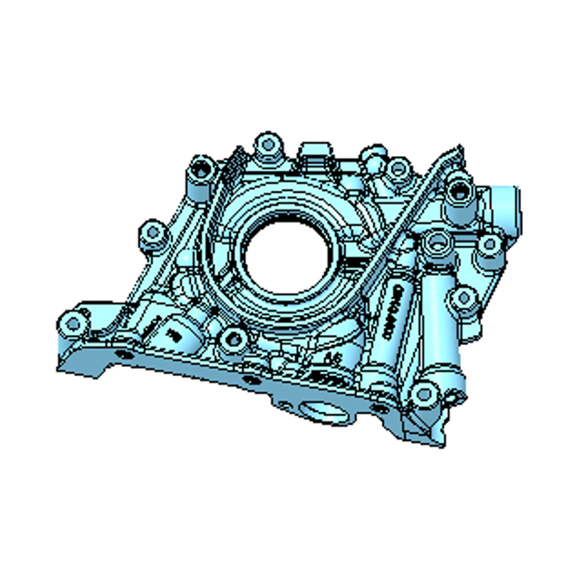 Alumíniumötvözet présöntvény szivattyúfedél Alumíniumötvözet présöntvény szivattyúfedél