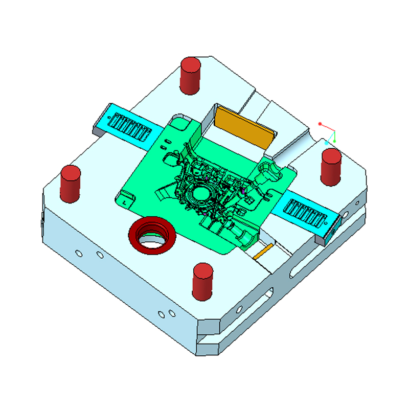 Alumíniumötvözet présöntvény szivattyúfedél