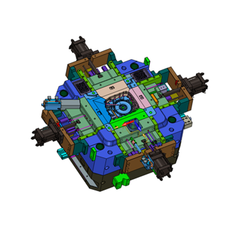 2200T alumíniumötvözet présöntvény motorház